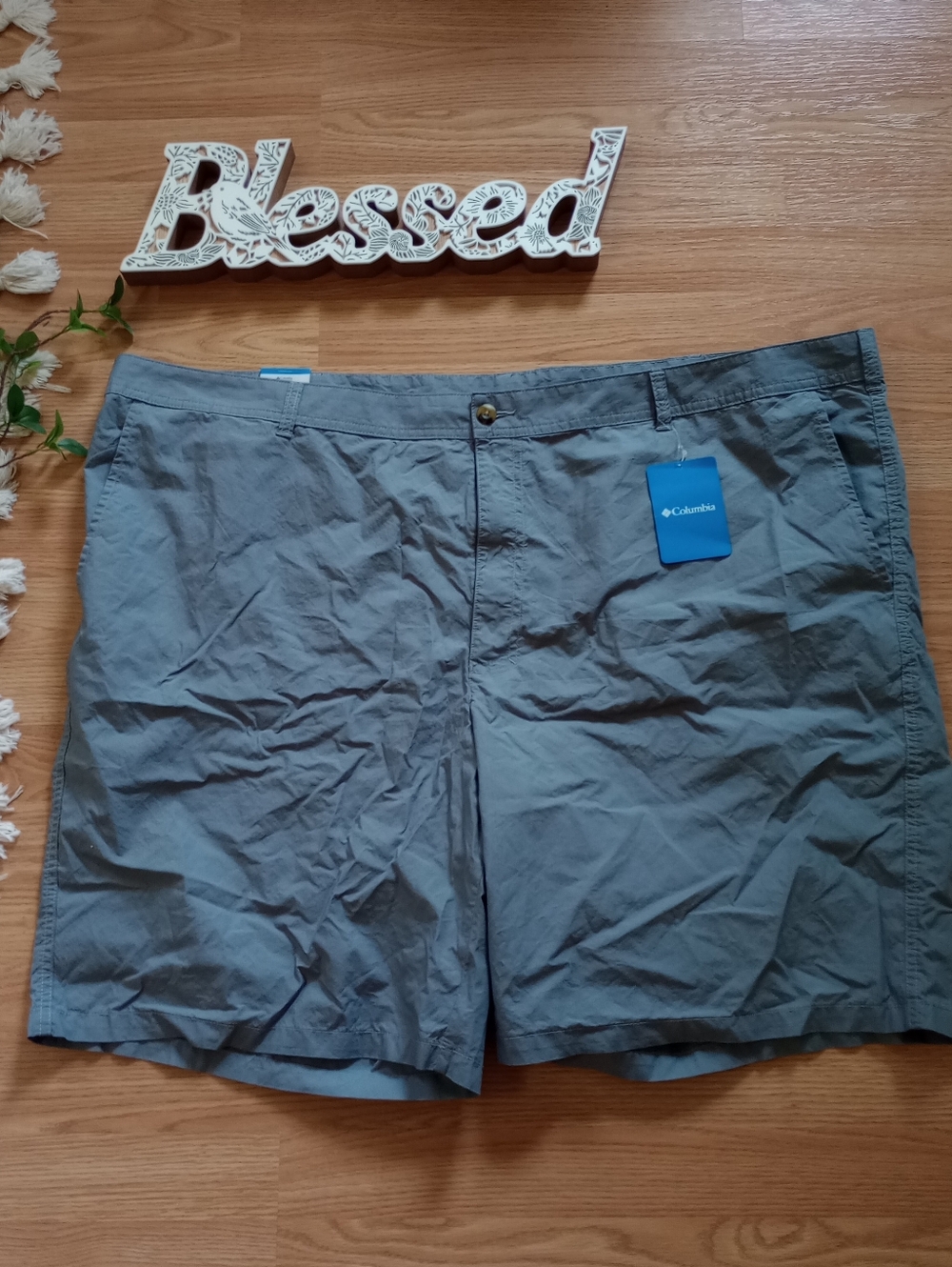 🌿🍒 NWT Men's Plus Size Columbia Shorts Size 52W * 10L 🍒🌿